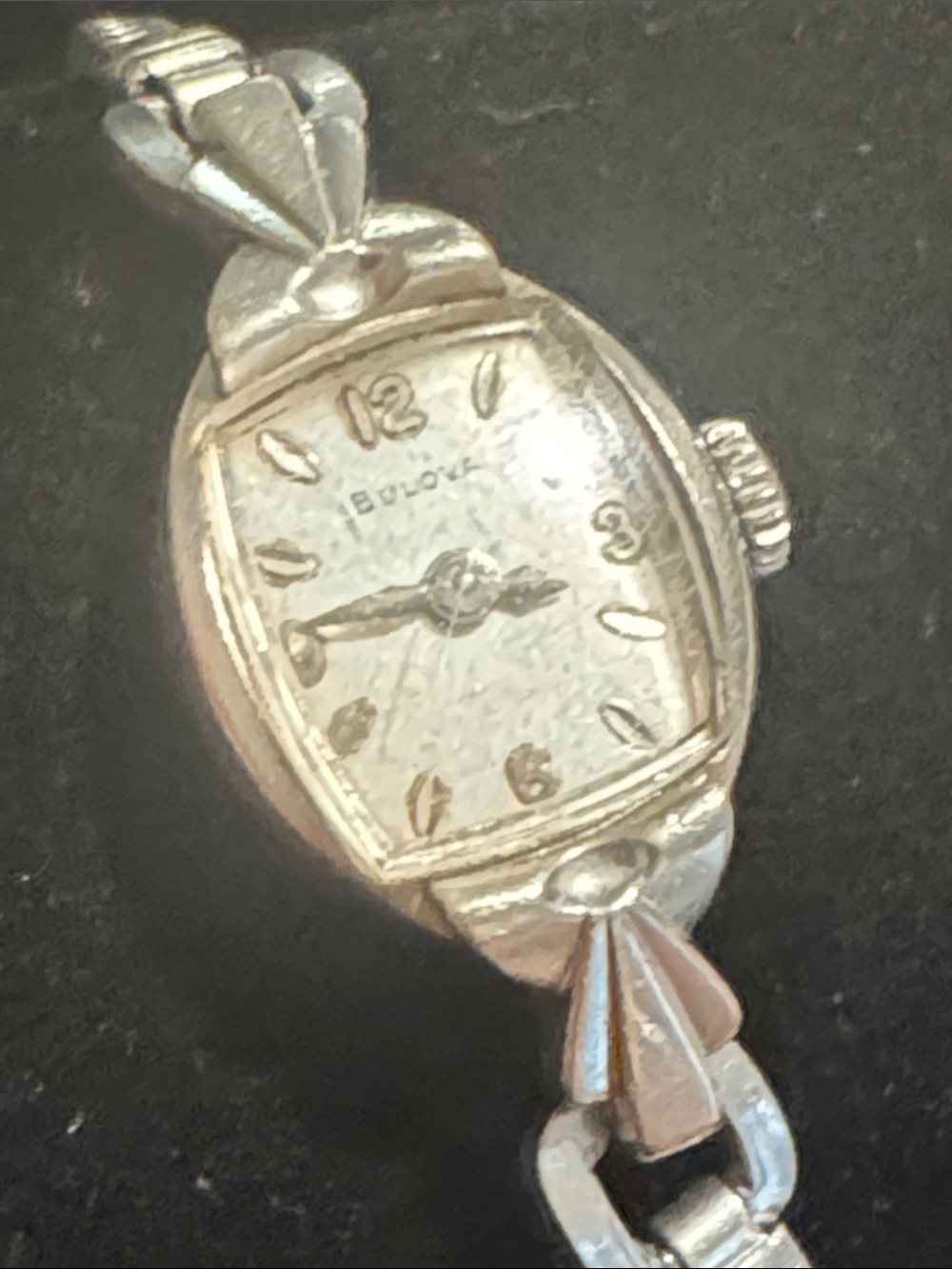Vintage Bulova 10K RGP Swiss Women’s Watch T99774 Adjustable Band Pre-Owned - Picture 4 of 5